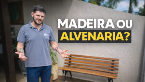 Casa de alvenaria e madeira combinação de materiais na construção