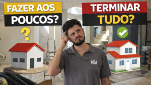 Obra econômica: fazer aos poucos ou tudo de uma vez