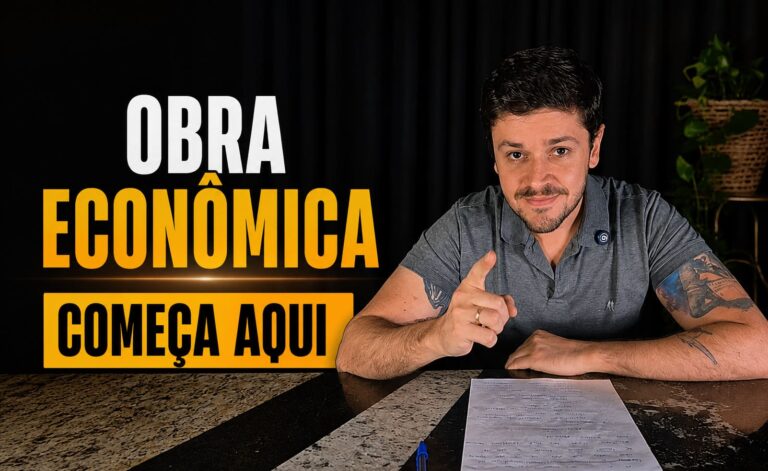 Início de uma casa e decisões para uma obra econômica