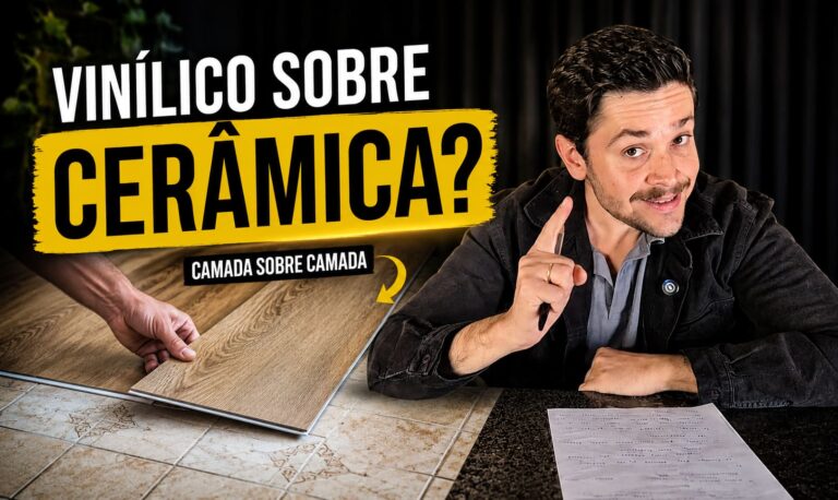 Piso vinílico sobre cerâmica solução rápida para reformar sem quebrar