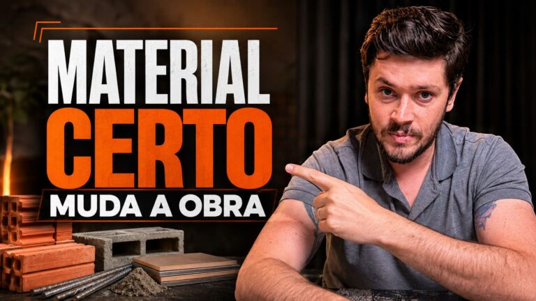 Construção de casa alto padrão e materiais de construção