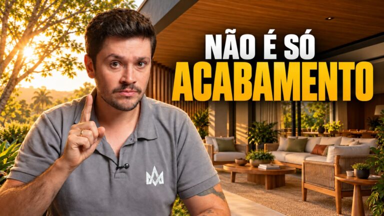 Construindo casa alvenaria de alto padrão com planejamento e execução de qualidade